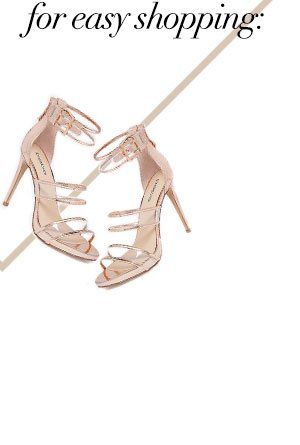 Auhdrey Clear Strap Sandals