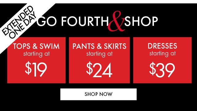 Go Fourth and Shop extended minigraph