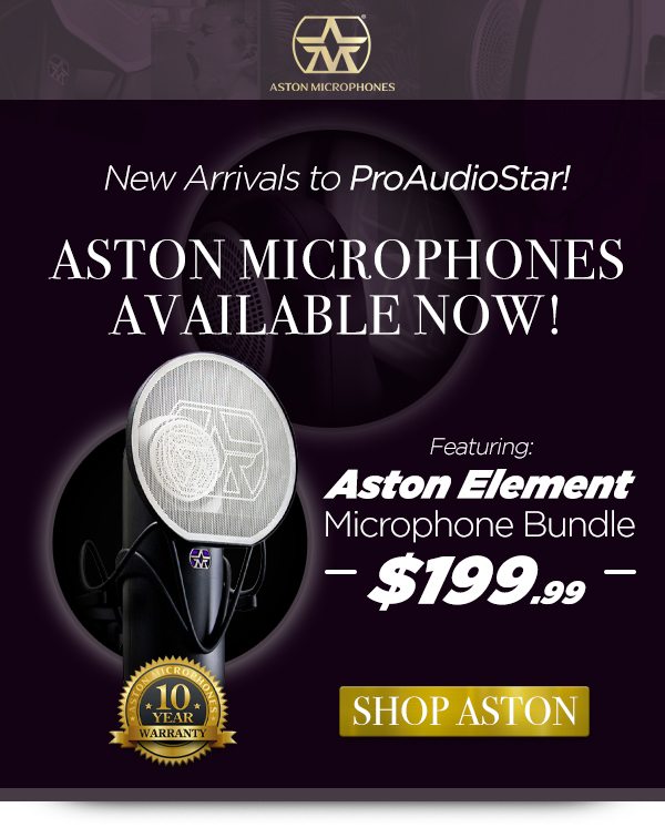 New Arrivals: Aston Microphones