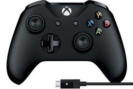Microsoft Xbox One Wireless Controller w/ Cable for Windows