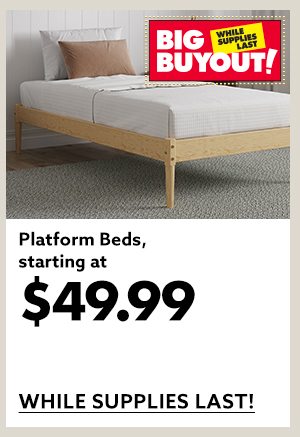 Platform Beds