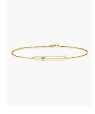 Diamond Bar Bracelet