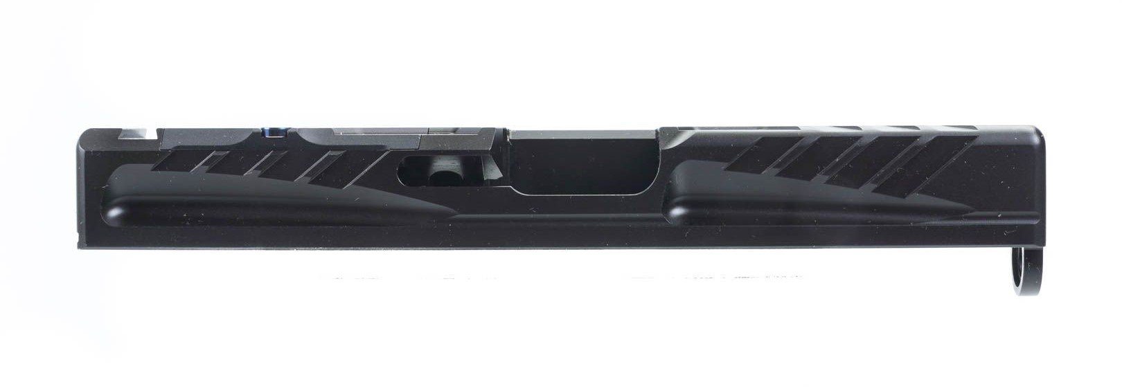 KILLER INNOVATIONS VELOCITY GLOCK 19 MOD2 STRIPPED SLIDE - GEN 3 BLACK