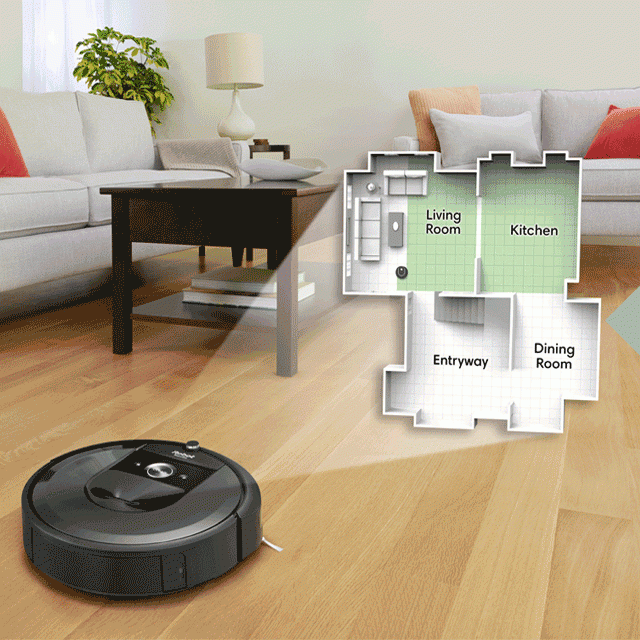 Roomba i7 and i7+ Clean on command and enjoy superior self-navigation with the i7 and i7+ models.