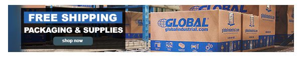 Free Shipping | Packaging & Supplies - Shop Now