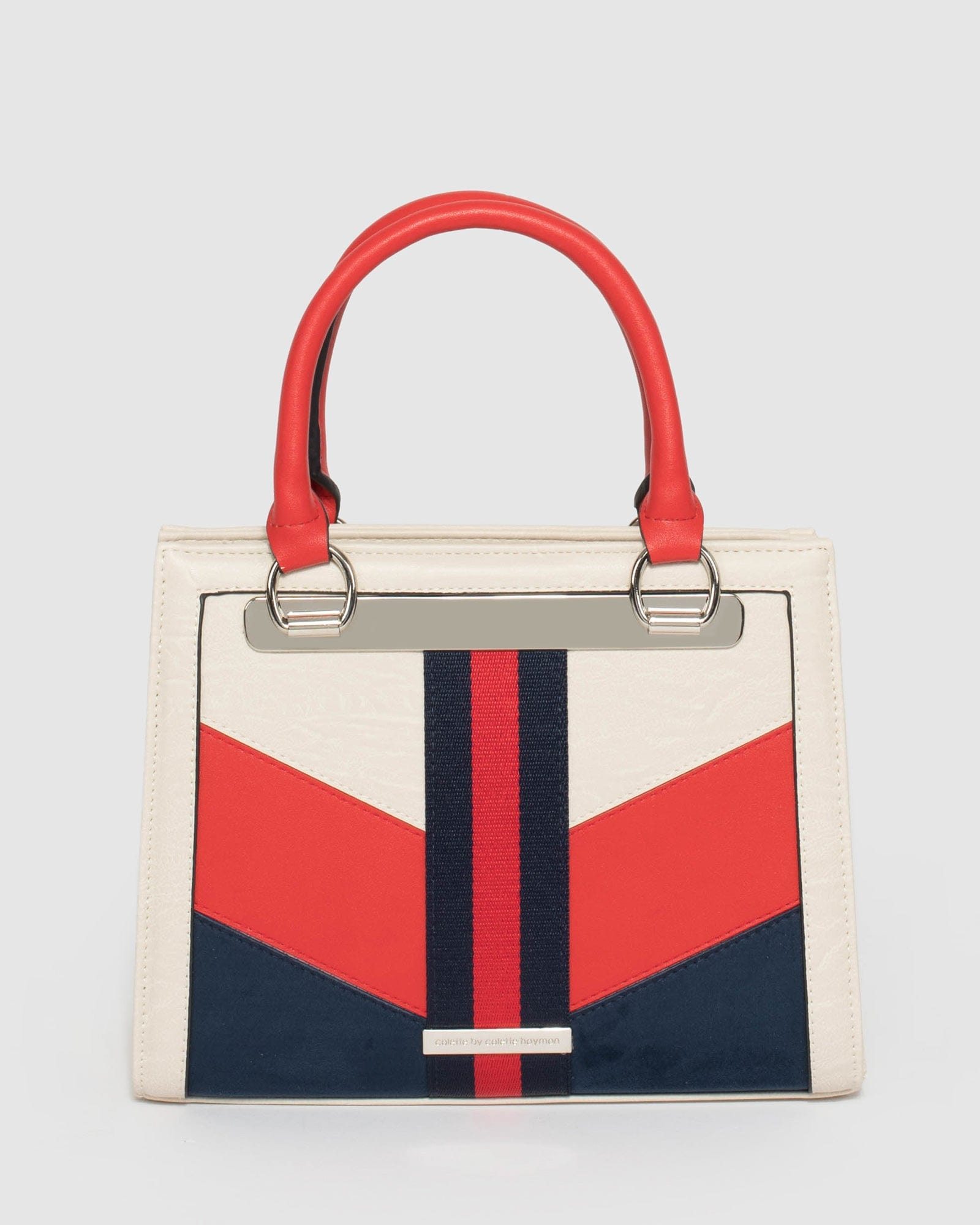 Image of Multi Colour Taylor Panel Tote Bag