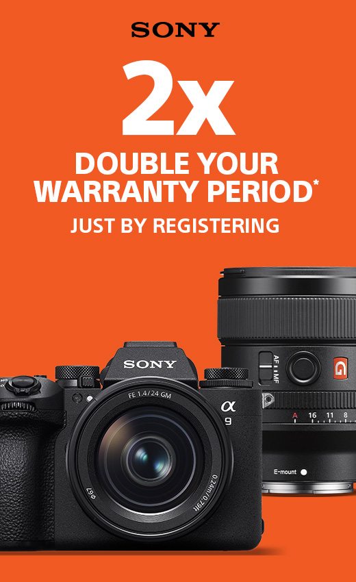 2X Double Your Warranty Period* Just by Registering