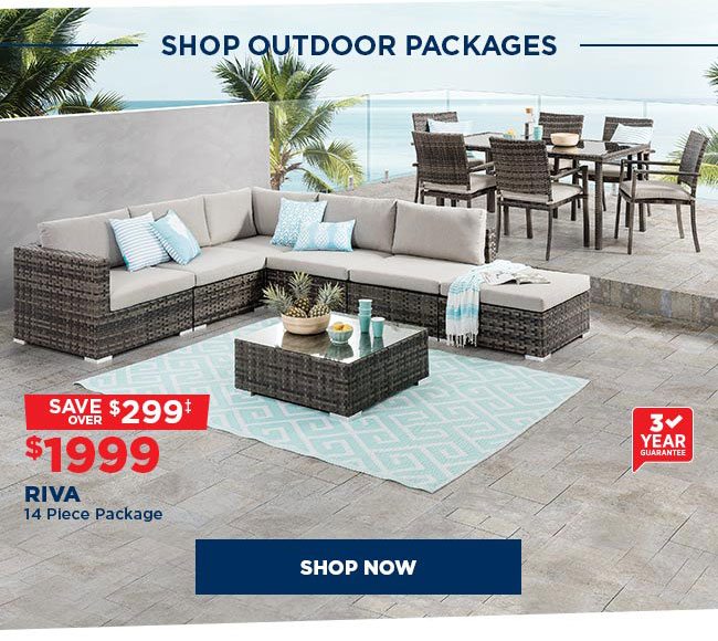 Shop our outdoor packages