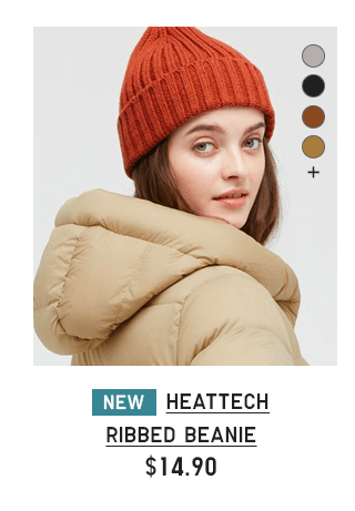 PDP12 - HEATTECH RIBBED BEANIE