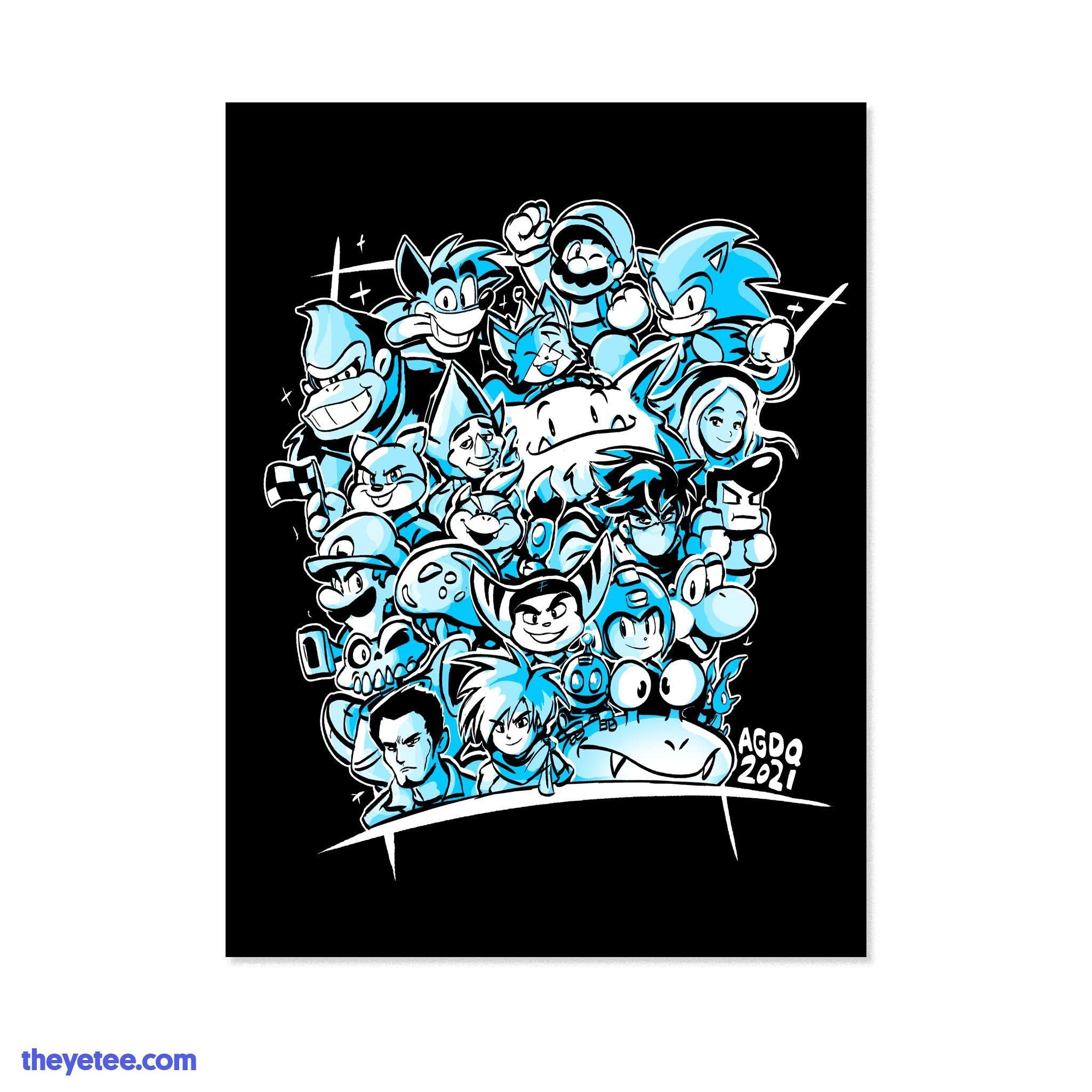 Image of AGDQ 2021 Ensemble Poster