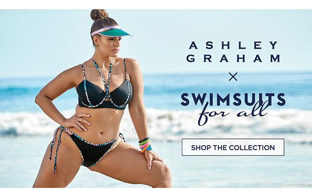 Ashley Graham x Swimsuits for all - Shop The Collection