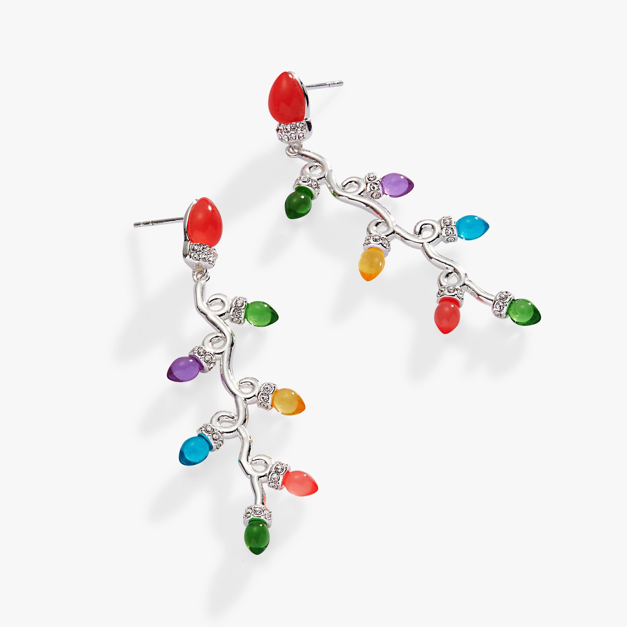 Image of Christmas Light Bulb Earrings