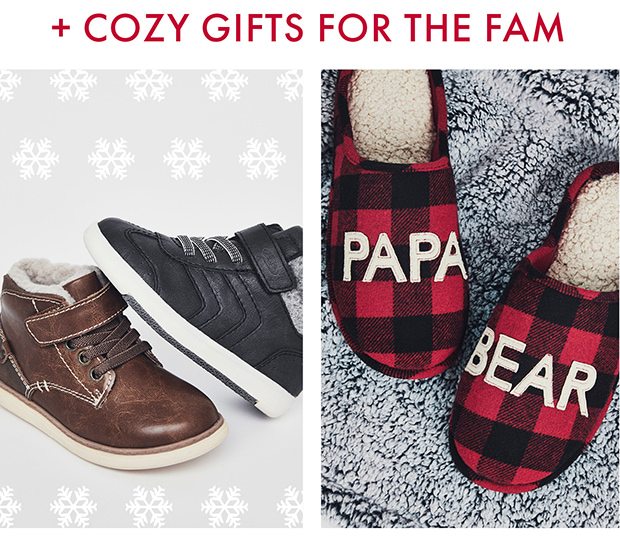 + COZY GIFTS FOR THE FAM