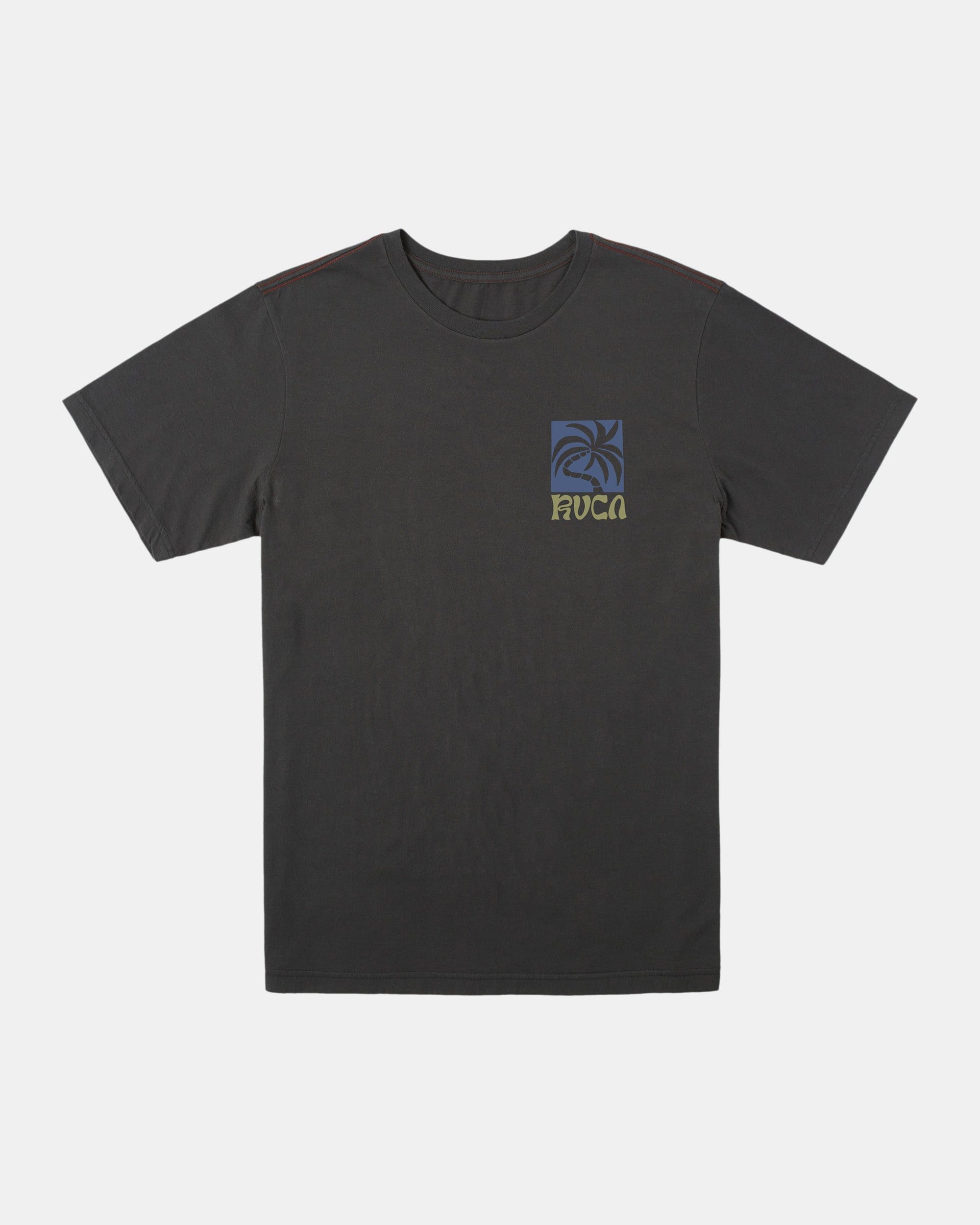 Image of Fronds Tee - Pirate Black