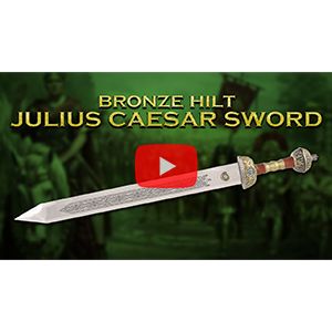 Bronze Hilt Julius Caesar Sword