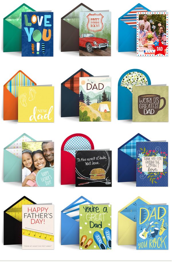 father's day card delivery tomorrow