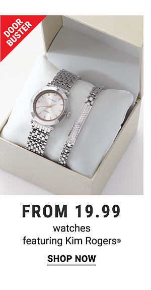 Doorbuster - Watches featuring Kim Rogers® from $19.99. Shop Now.