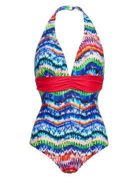 Figleaves Lima Halter Tummy Control Swimsuit (8-18) Was £45 20% off with EASTER code: £36