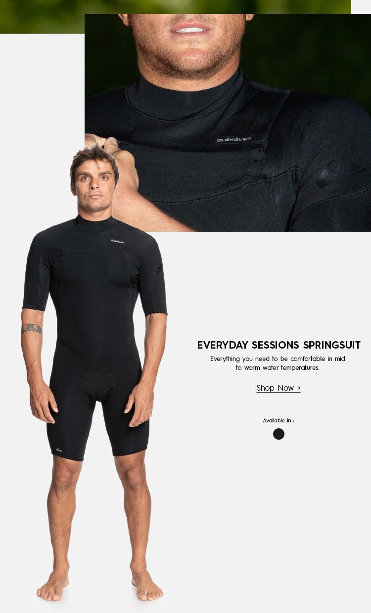 2/2 Everyday Sessions Back Zip Springsuit