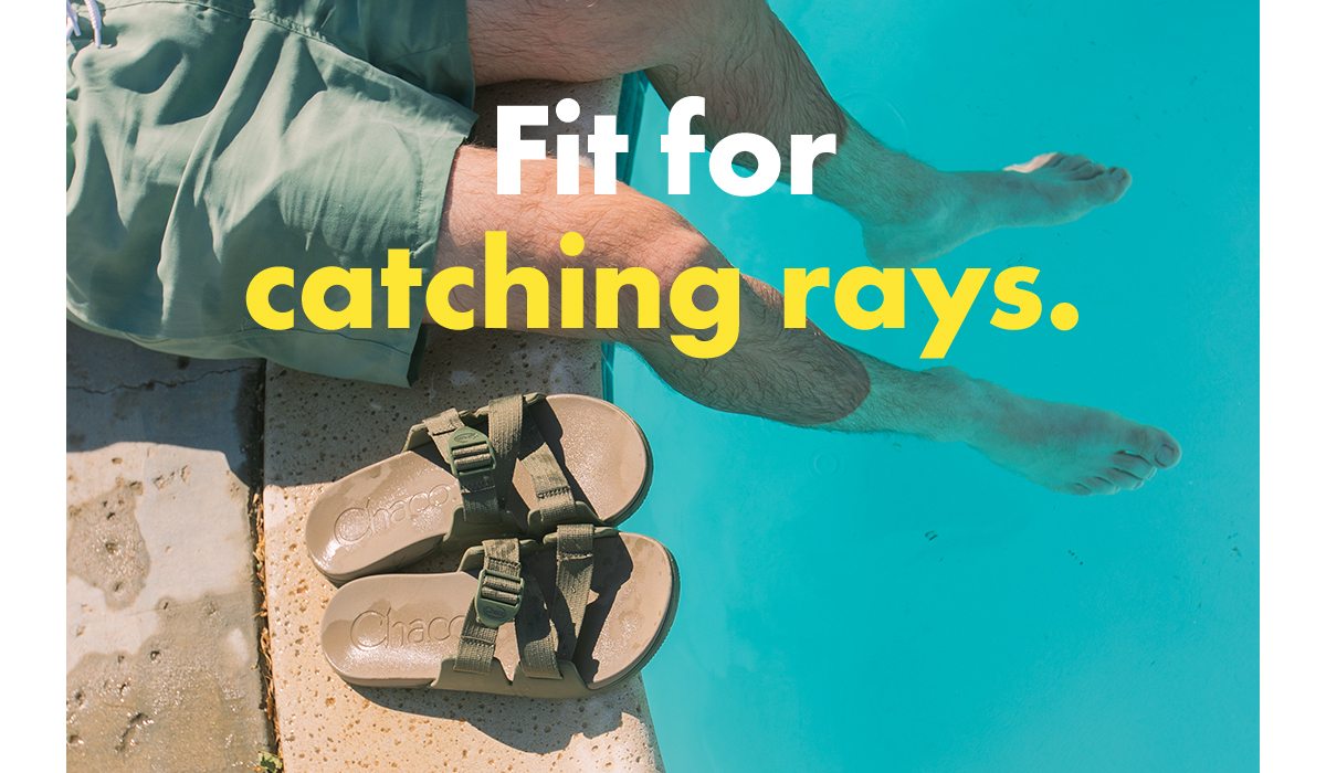 Fit for catching rays.