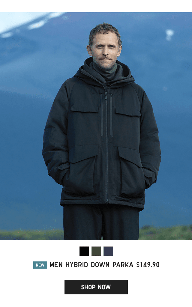 PDP2 - MEN HYBRID DOWN PARKA