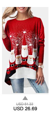 Christmas Faux Two Piece T Shirt