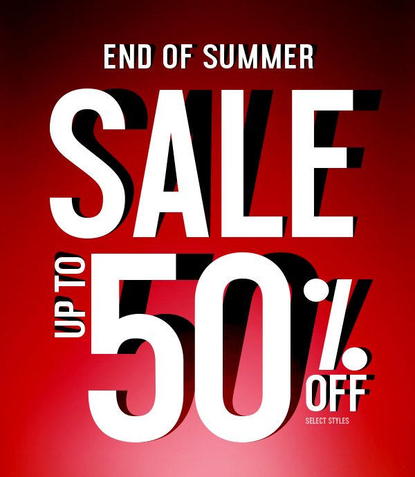 Shop End of Summer Sale