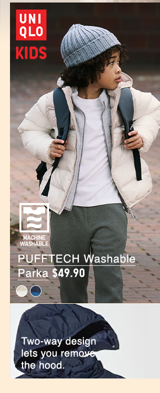 PDP4 - KIDS PUFFTECH WASHABLE PARKA