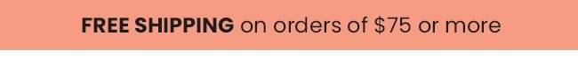 CJ Free Shipping On Orders Of $75