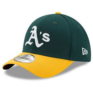 New Era Oakland Athletics MLB Team Classic 39THIRTY Flex Hat - Green/Yellow