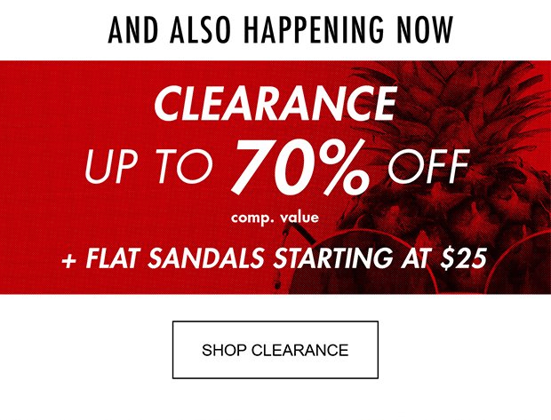 SHOP CLEARANCE