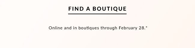 FIND A BOUTIQUE