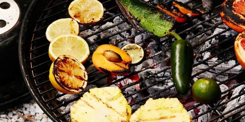 Grilled Fruit For Cocktails