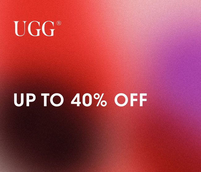 Ugg up to 40% off