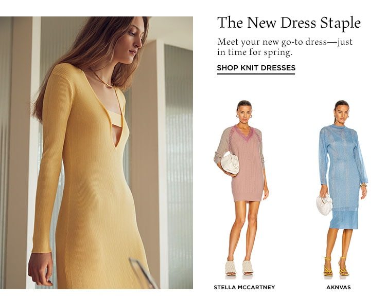 The New Dress Staple - Shop knit dresses