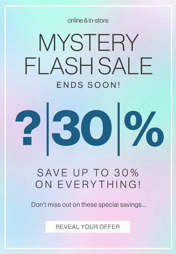 Shop Mystery Flash Sale