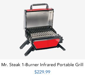 Shop Mr. Steak 1-Burner Infrared Portable Grill