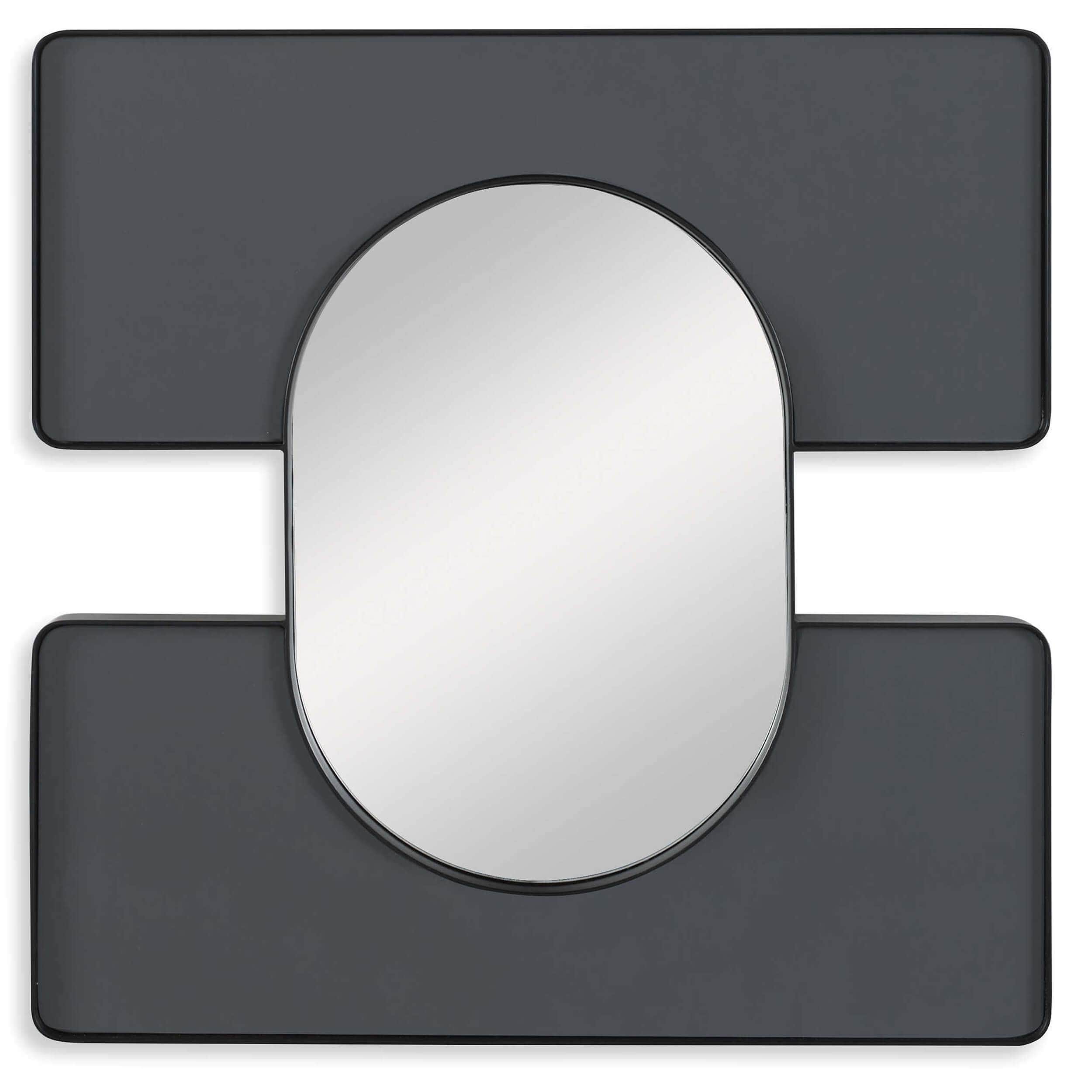 Image of Deco Mirror, Smoke