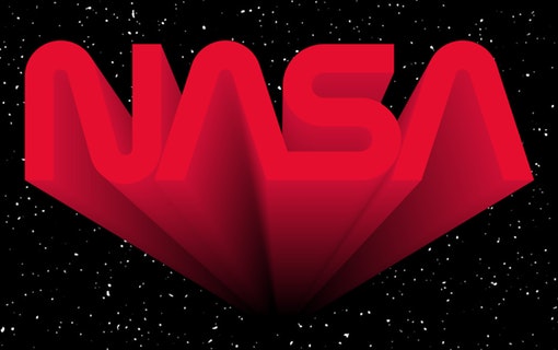 NASA brings back its iconic worm logo