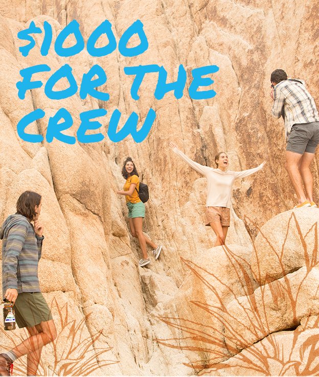 $1,000 for the crew
