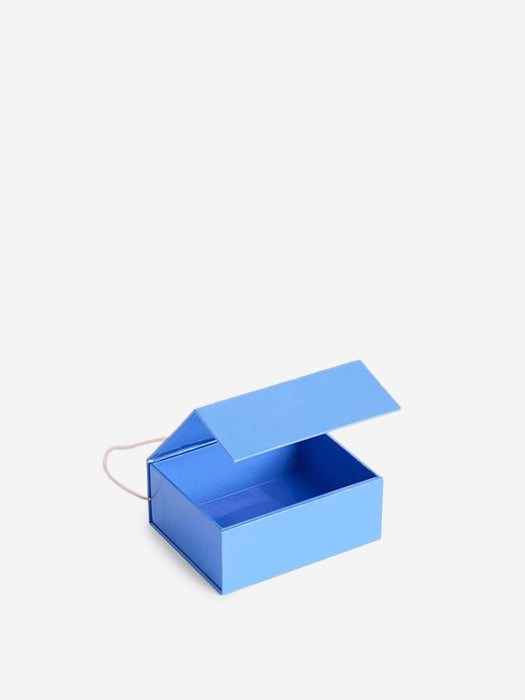 Image of HAY Colour Storage Travel Jewellery Box Small - Vibrant Blue