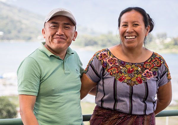 Cristóbal Ramírez and his wife, Bertha.