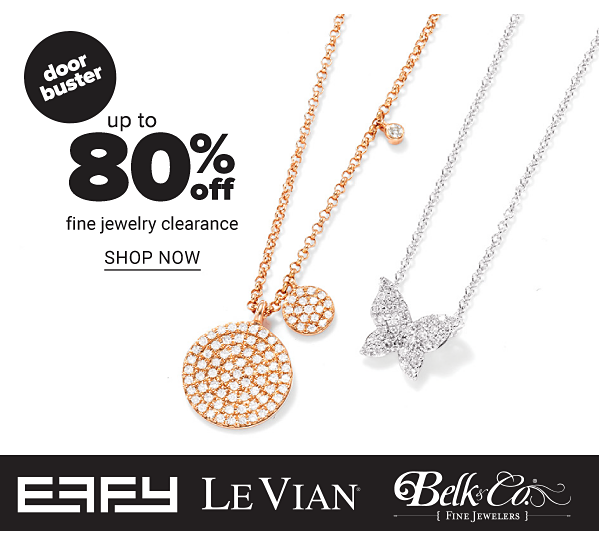 Up to 80% off Fine Jewelry Clearance - Shop Now