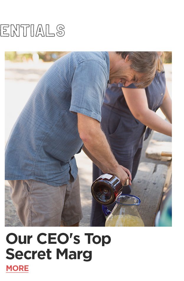 The Essentials: Our CEO's Top Secret Margarita Recipe