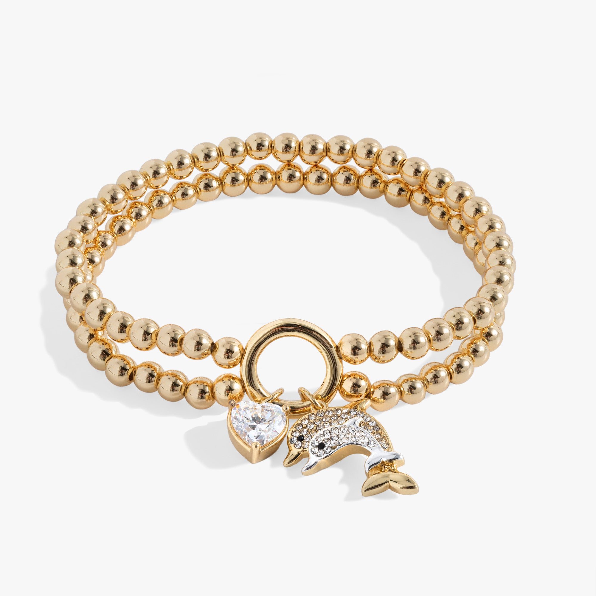 Image of Dolphin Double Stretch Bracelet