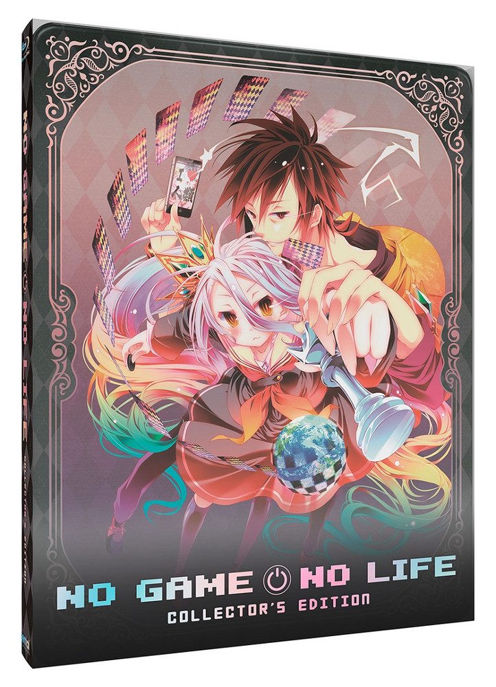 No Game No Life TV Series + Movie Collection Steelbook Blu-ray