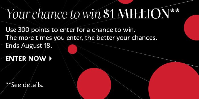Your Chance to win $1 Million