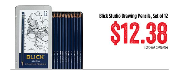 Blick Studio Drawing Pencils, Set of 12 - $12.38