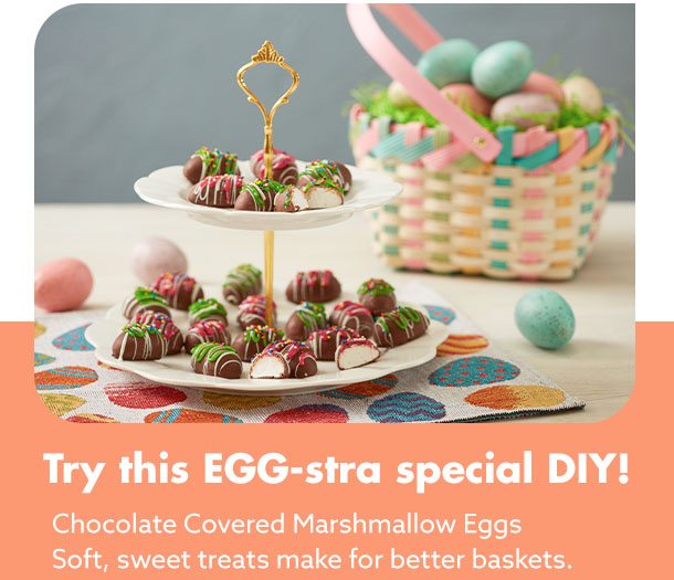 DIY Chocolate Covered Marshmallow Eggs