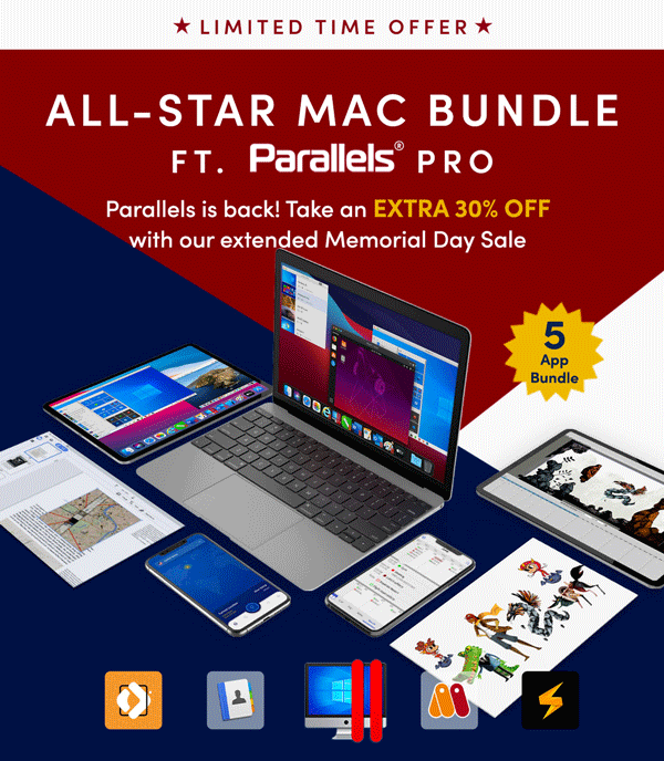 All-Star Mac Bundle Ft. Parallels Pro